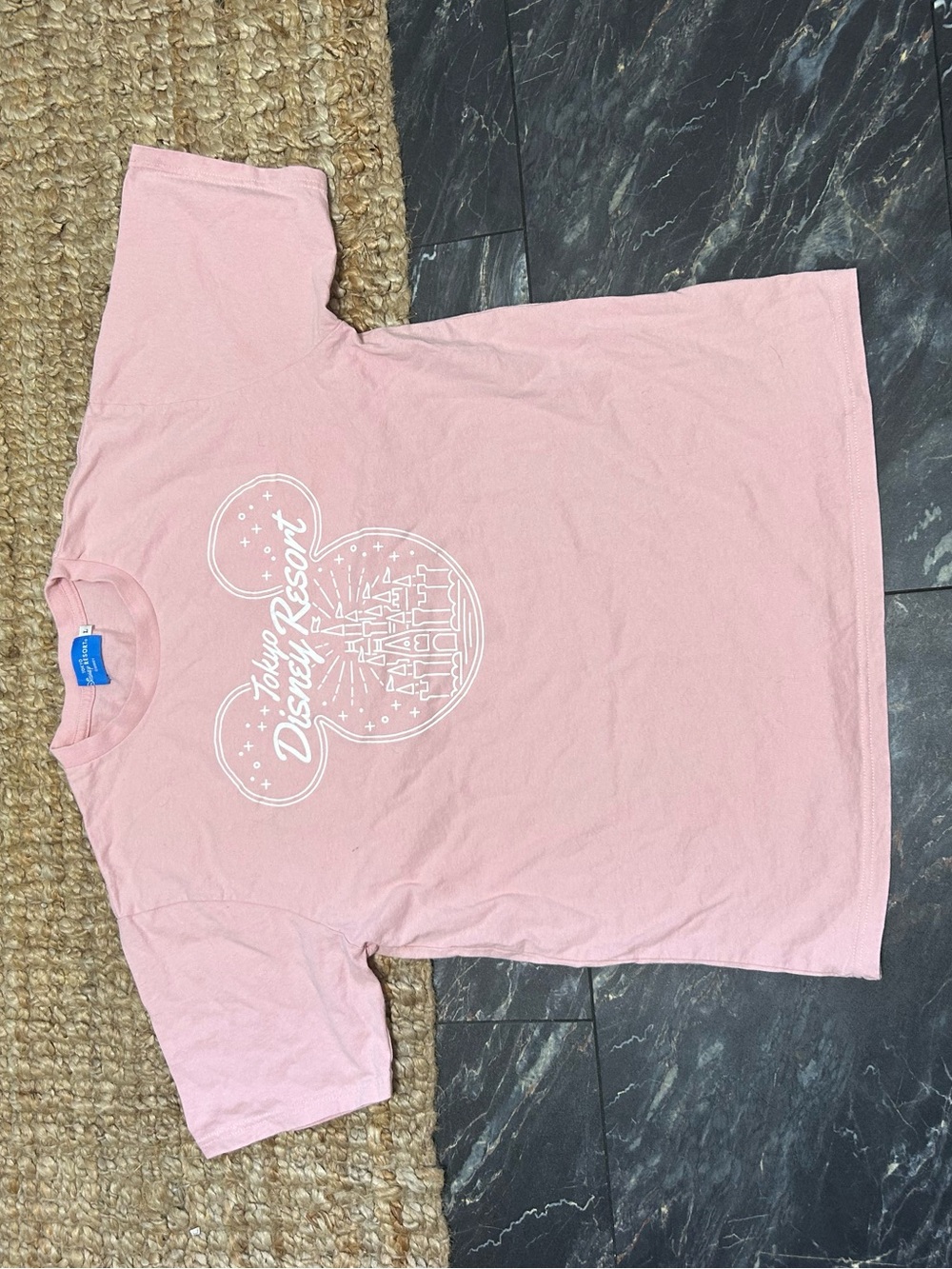 Disney Tokyo resort Pink Tee